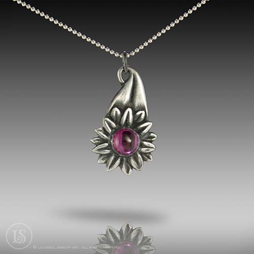 Solaris Pendant, 999 Fine Silver