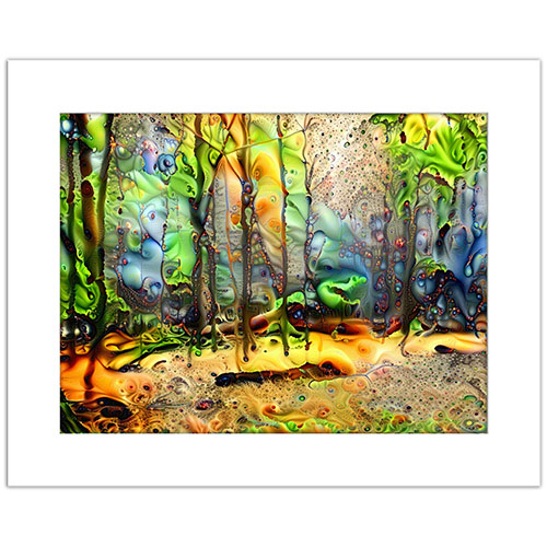 Mind Bending Forest 1 at Hartwood Acres Print, Giclee